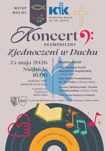 Ekumeniczny koncert "Zjednoczeni w Duchu"