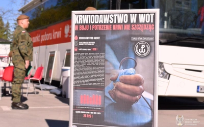 W niedzielę w Radomiu zbiórka krwi z terytorialsami