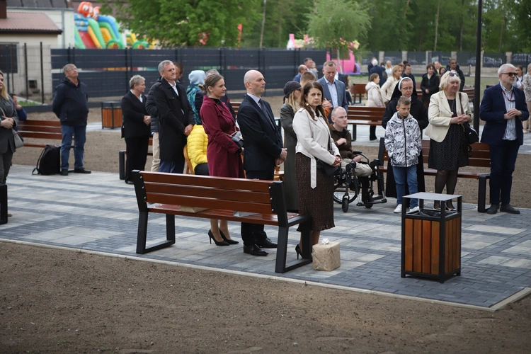 Poświęcenie kaplicy w "Domu Mocarzy"