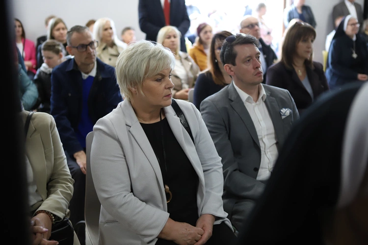 Poświęcenie kaplicy w "Domu Mocarzy"