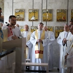 Poświęcenie kaplicy w "Domu Mocarzy"