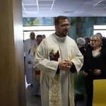 Poświęcenie kaplicy w "Domu Mocarzy"