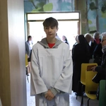 Poświęcenie kaplicy w "Domu Mocarzy"
