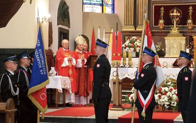  Mszy św. przewodniczył  bp Marek Solarczyk. 