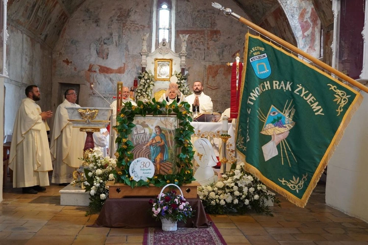 Rolnicy pielgrzymowali do Matki Bożej Lubeckiej