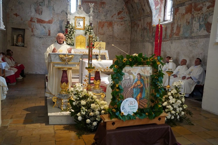 Rolnicy pielgrzymowali do Matki Bożej Lubeckiej