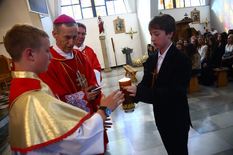 Bierzmowanie w Jodłowniku