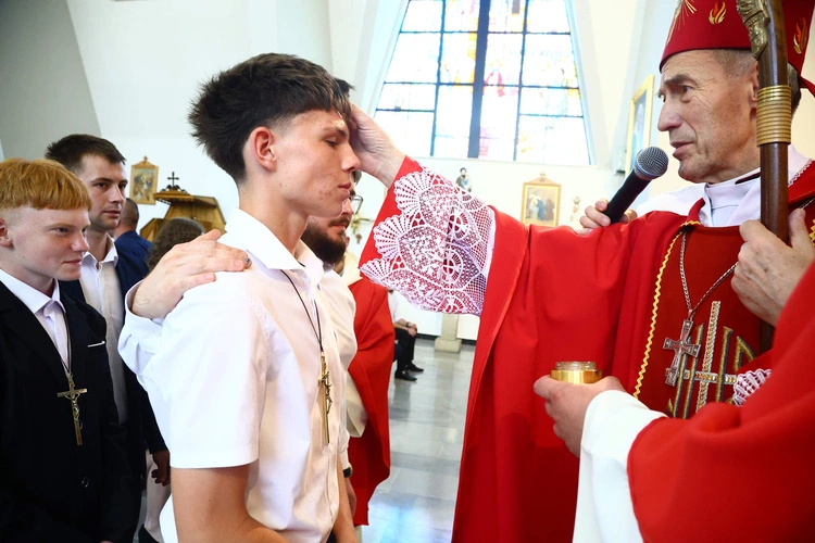Bierzmowanie w Jodłowniku