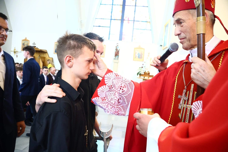 Bierzmowanie w Jodłowniku