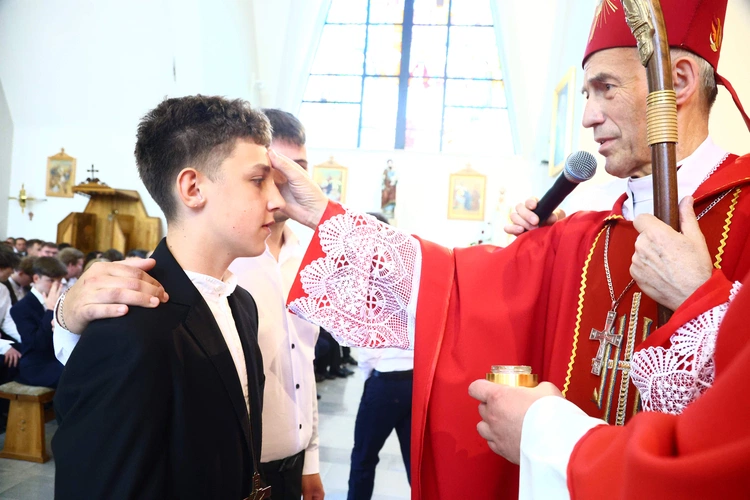 Bierzmowanie w Jodłowniku