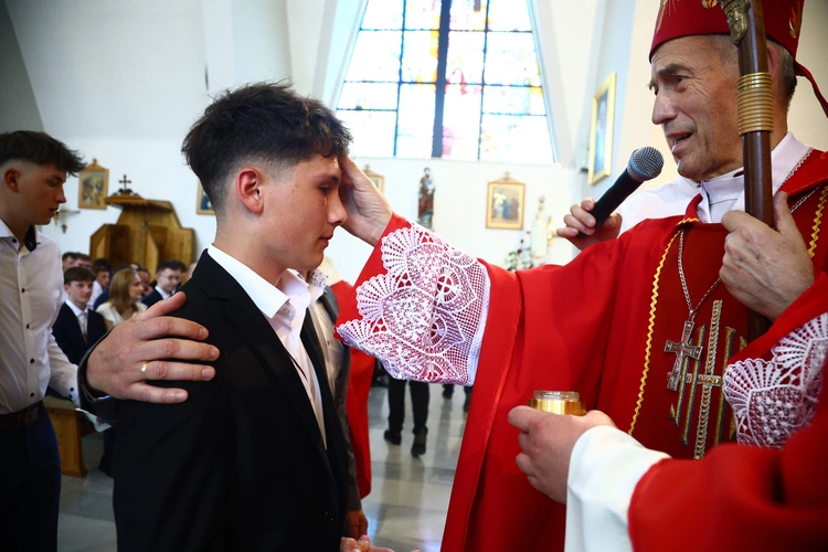 Bierzmowanie w Jodłowniku