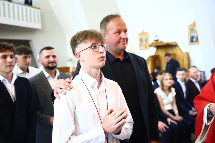 Bierzmowanie w Jodłowniku