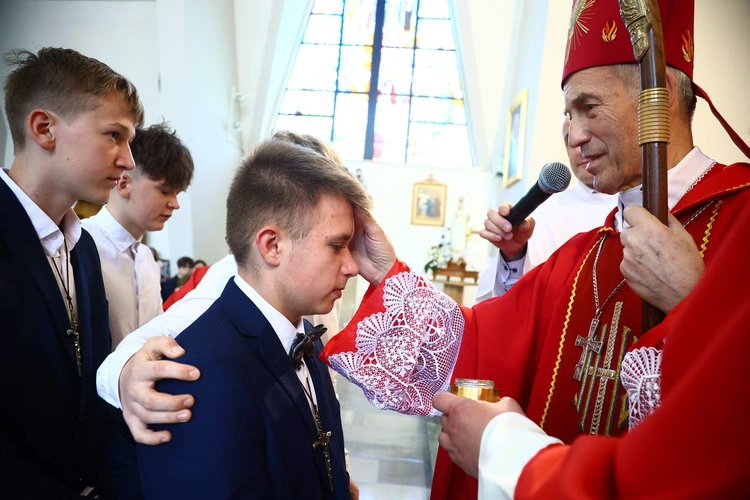 Bierzmowanie w Jodłowniku
