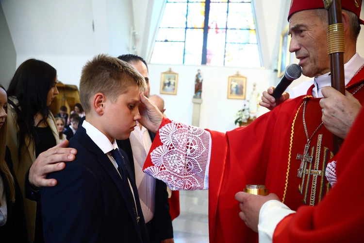 Bierzmowanie w Jodłowniku
