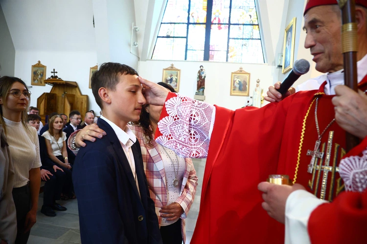 Bierzmowanie w Jodłowniku