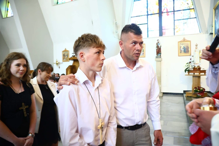 Bierzmowanie w Jodłowniku