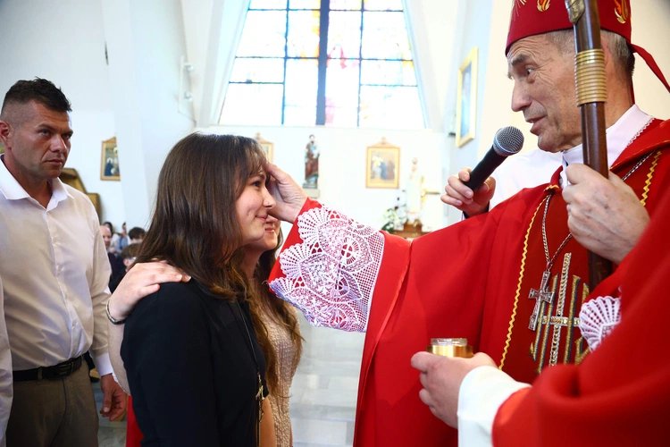 Bierzmowanie w Jodłowniku