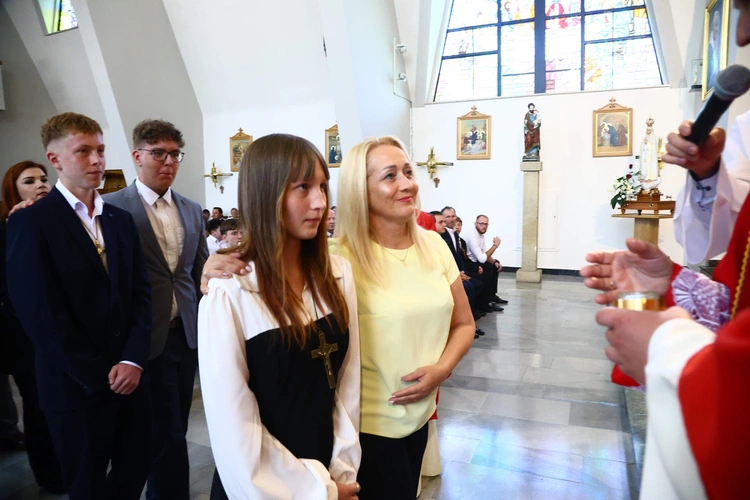 Bierzmowanie w Jodłowniku