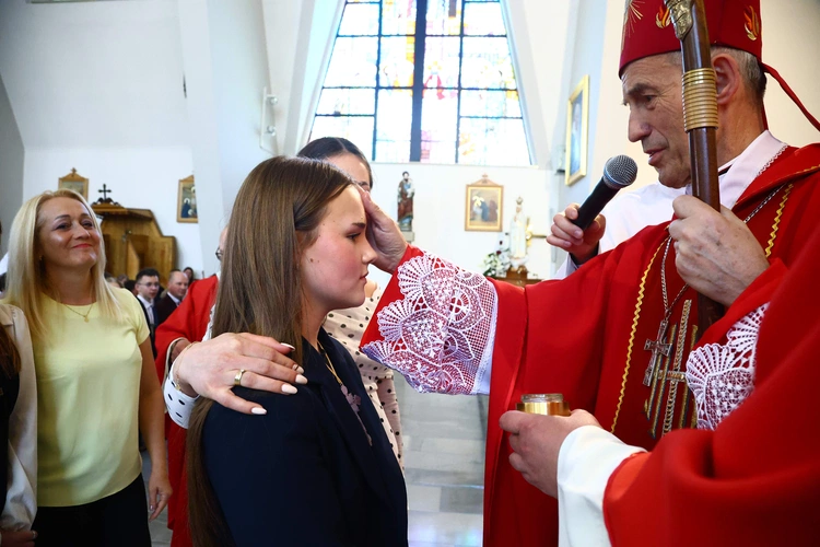 Bierzmowanie w Jodłowniku