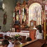 Lipnica Murowana. Msza św. i procesja z modlitwą o rekoronację Lipnickiej Madonny z Dzieciątkiem