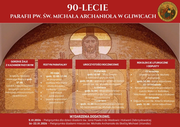 Obchody 90-lecia parafii św. Michała Archanioła w Gliwicach