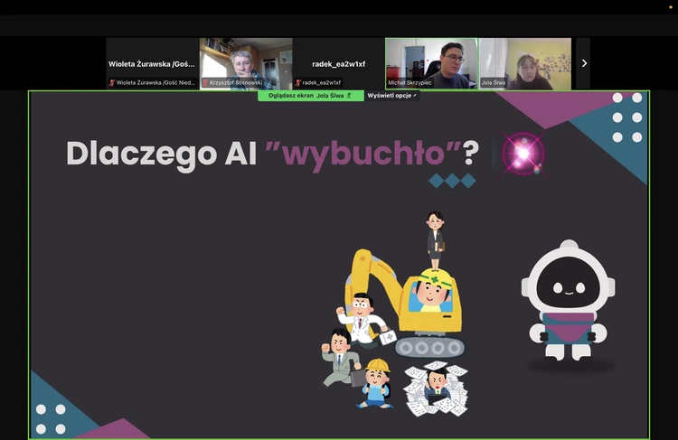 Webinar o sztucznej inteligencji