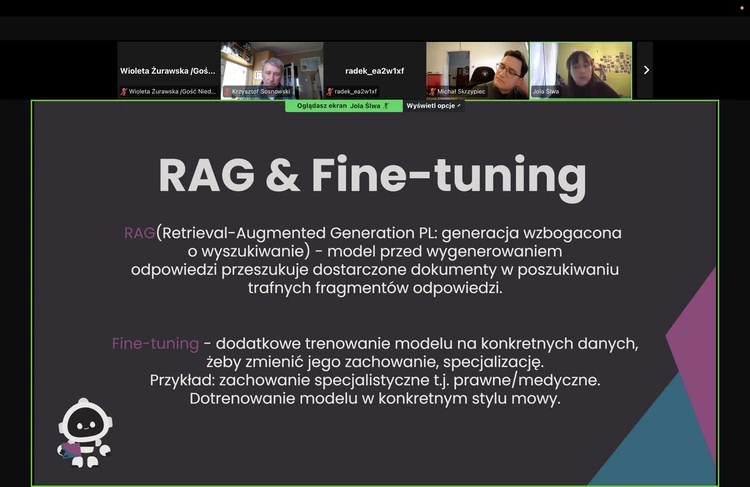 Webinar o sztucznej inteligencji