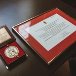 Medal dla s. Fabioli