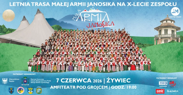 7 czerwca Mała Armia Janosika zagra w Żywcu 