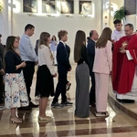 Bierzmowanie w parafii Zesłania Ducha Świętego w Krakowie