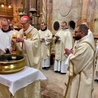Podczas liturgii Wigilii Paschalnej w Jerozolimie
