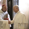 Bp Varden z Papieżem