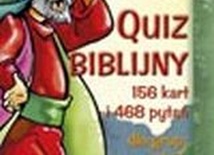 Quiz biblijny - 156 kart i 468 pytań