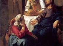 Jezus w domu Marii i Marty