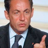 Prezydent Nicolas Sarkozy