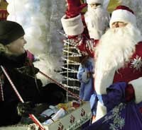 Dziadek Mróz z Mińska