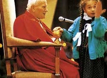 List do dzieci Ojca świętego Jana Pawła II