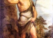 Jan Chrzciciel obraz Tycjana