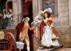"Wyjazd w podróż poślubną" (około 1905)