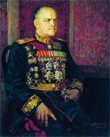 "Portret marszałka Gieorgia Żukowa" (1945)