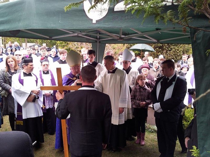 Pogrzeb śp. Księdza Prałata Mikołaja Sampa - Gdańsk-Wrzeszcz - Łostowice