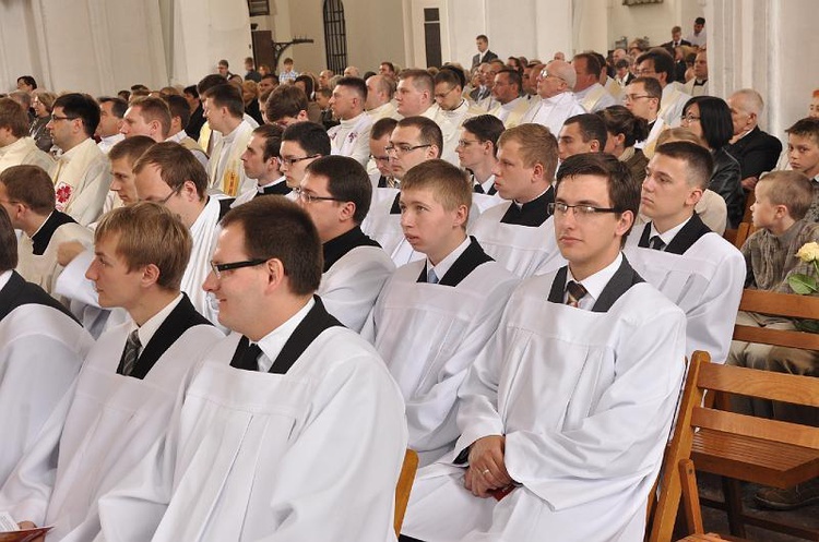 Święcenia Kapłańskie w Archidiecezji Gdańskiej - Bazylika Mariacka w Gdańsku - foto Mateusz Małek