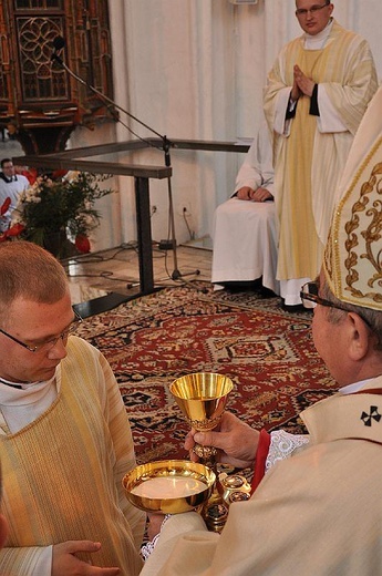 Święcenia Kapłańskie w Archidiecezji Gdańskiej - Bazylika Mariacka w Gdańsku - foto Mateusz Małek