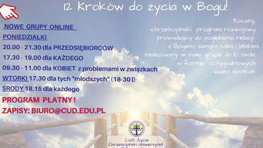 12 Kroków do życia w Bogu