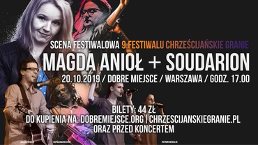 Koncert: Magda Anioł + Soudarion w Dobrym Miejscu